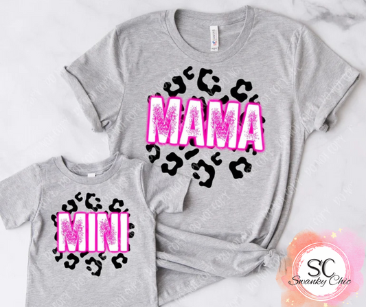 Samantha Taylor — MAMA: 18mos, athletic heather, crewneck tee