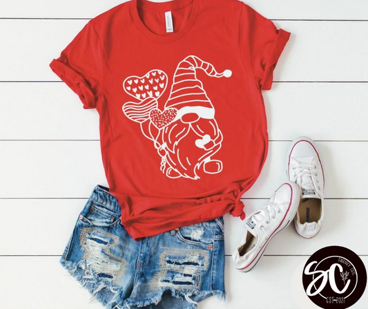 Angela Hankins — Small, red, long sleeved tee