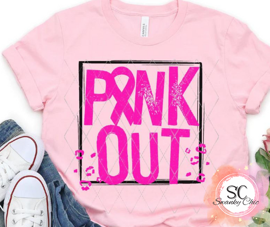 Amy Koons — PINK OUT: 2X, pink, crewneck tee