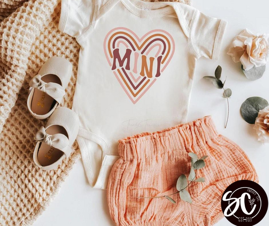 Allyson Michelle — Boho Mini: 3T, white, crewneck tee