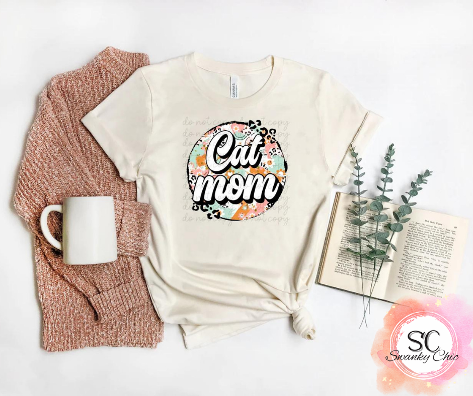 Kendra Marie Engle — Cat Mom: 3X, crewneck tee
