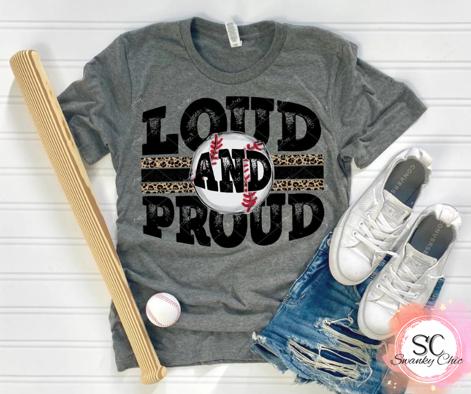 Shannon Chaney Melfe — Loud and Proud ⚾️: 2X, Heather true royal, hoodie