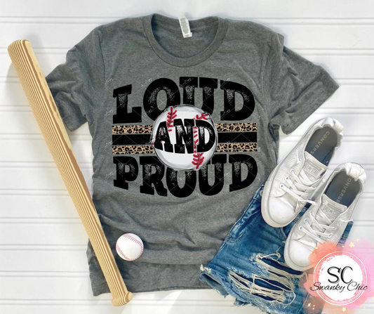 Shannon Chaney Melfe — Loud and Proud ⚾️: 2X, Heather true royal, hoodie