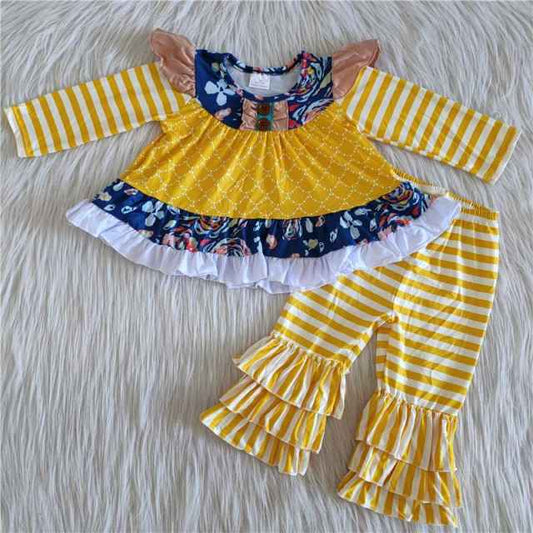 Rachel Metzger — 3/6mos, ruffle/yellow outfit