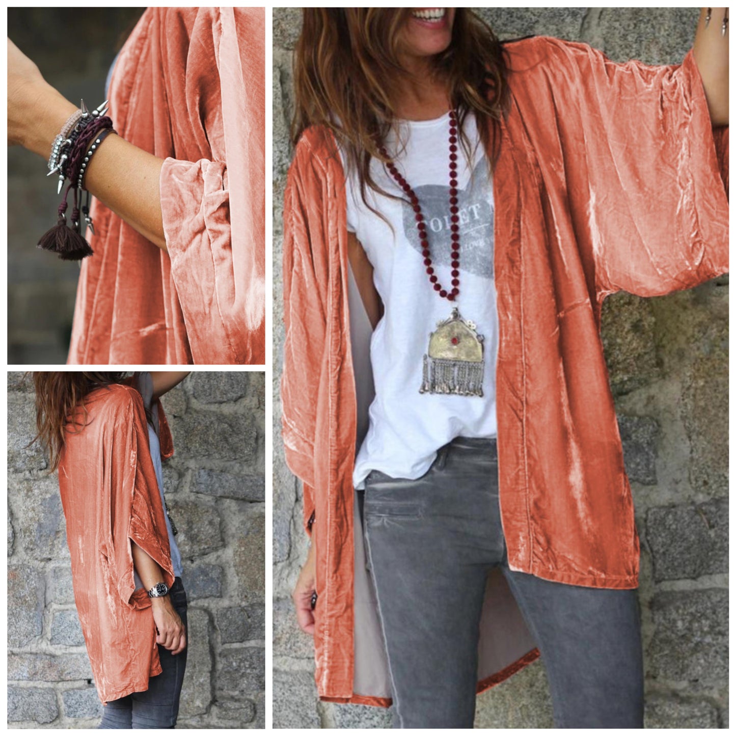 Debbie Warner — Large, velvety kimono