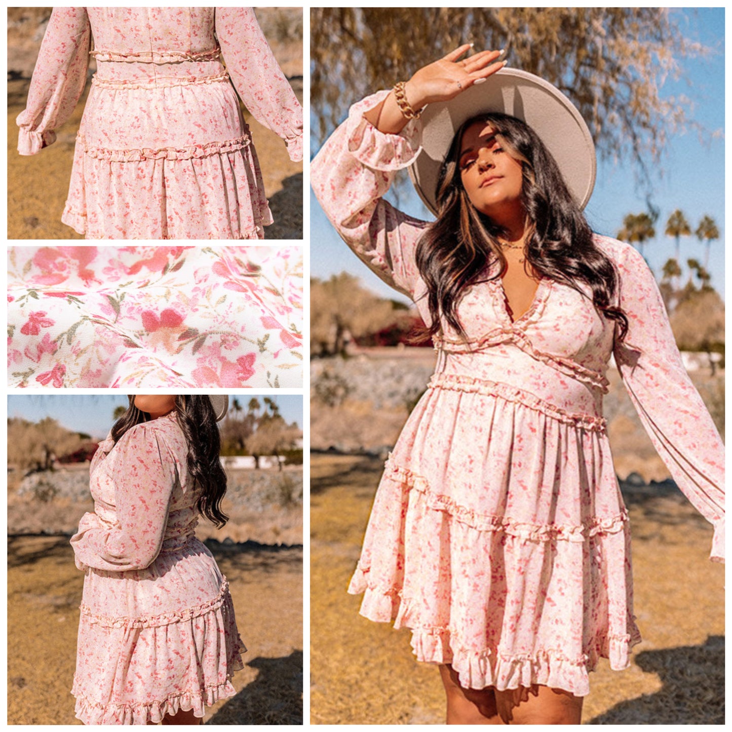 Brandy Durbin Cole — 2X, BoHo floral dress