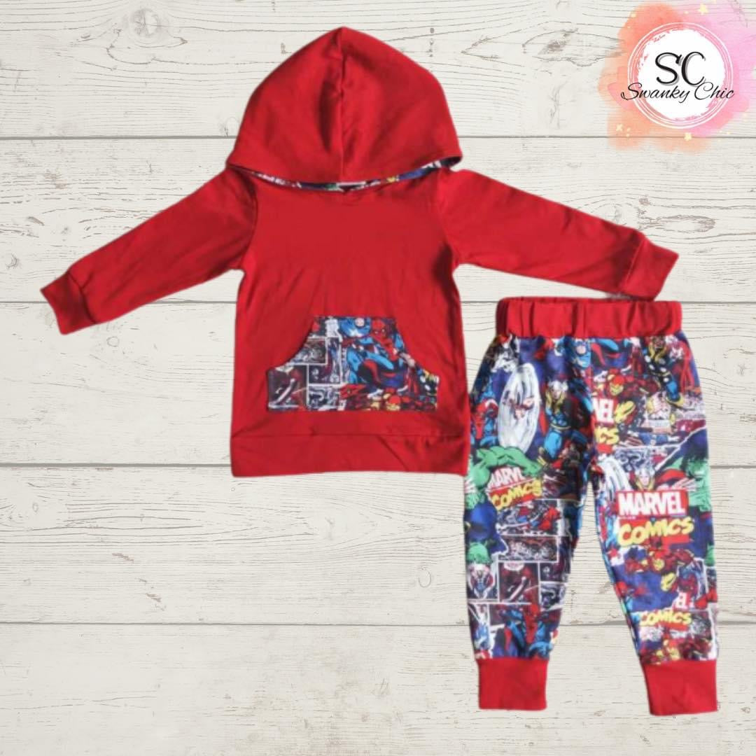 Shannen Carter — 5T Boy’s, Marvel hoodie set