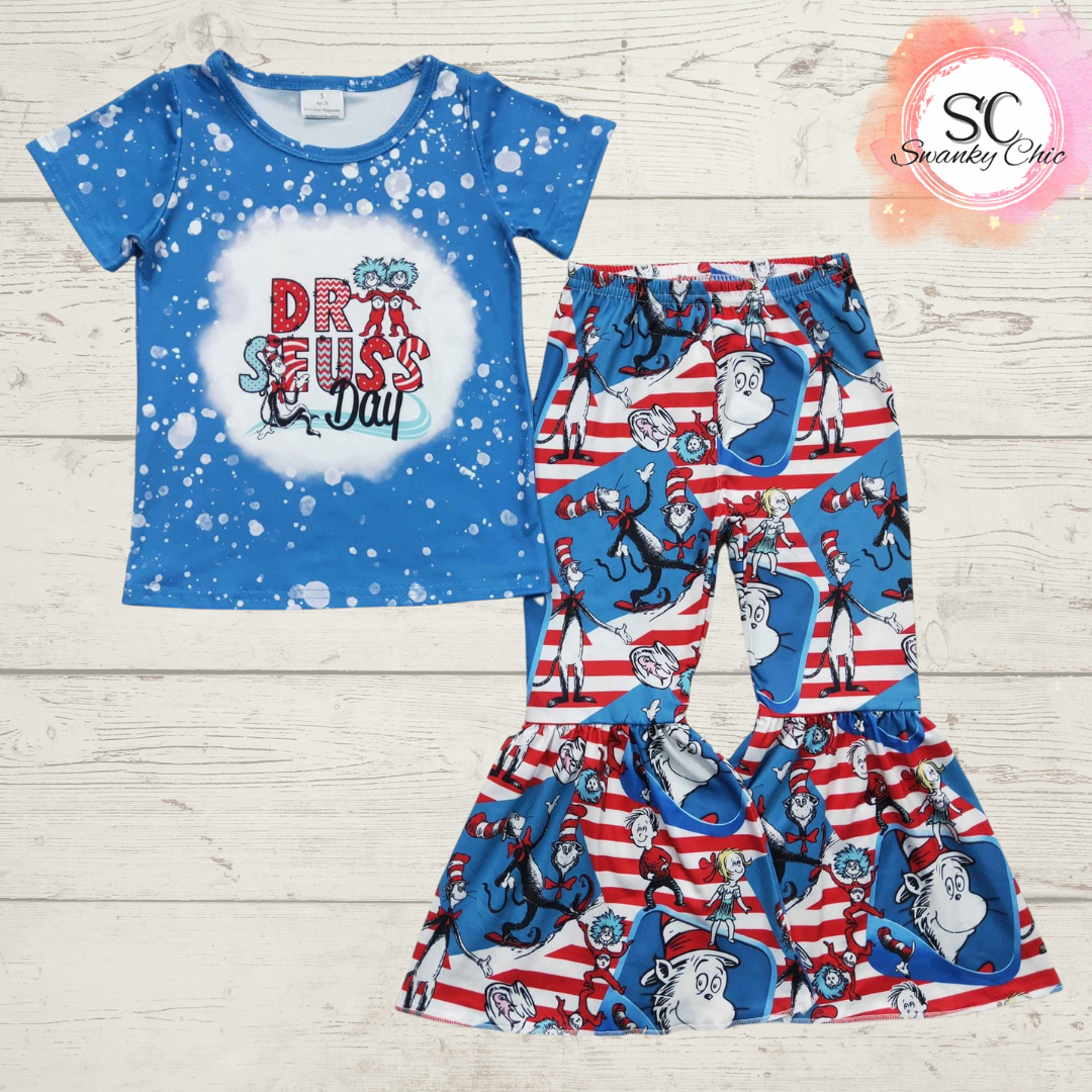 Becca Kibbey — Girl’s 10/12, Dr. Seuss day outfit