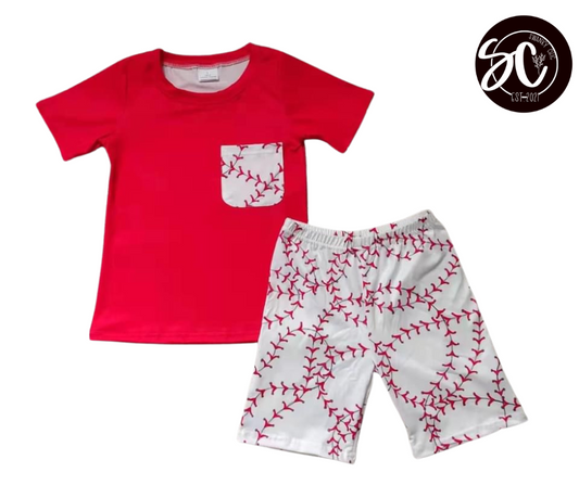Sarah Cotter — Boys 3T, baseball outfit